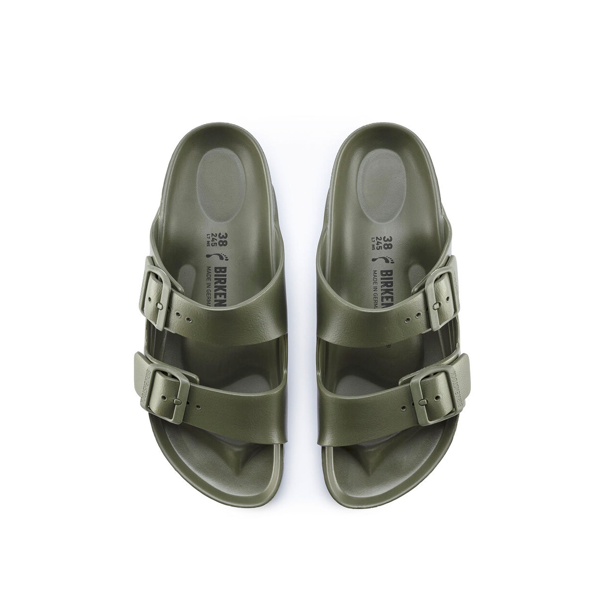 Birkenstock Mens Arizona EVA Sandals Khaki